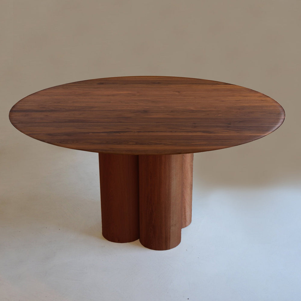 Axis Marble & Wooden Round Table