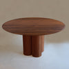 Axis Marble & Wooden Round Table