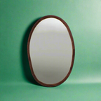 Oval Amarante Mirror