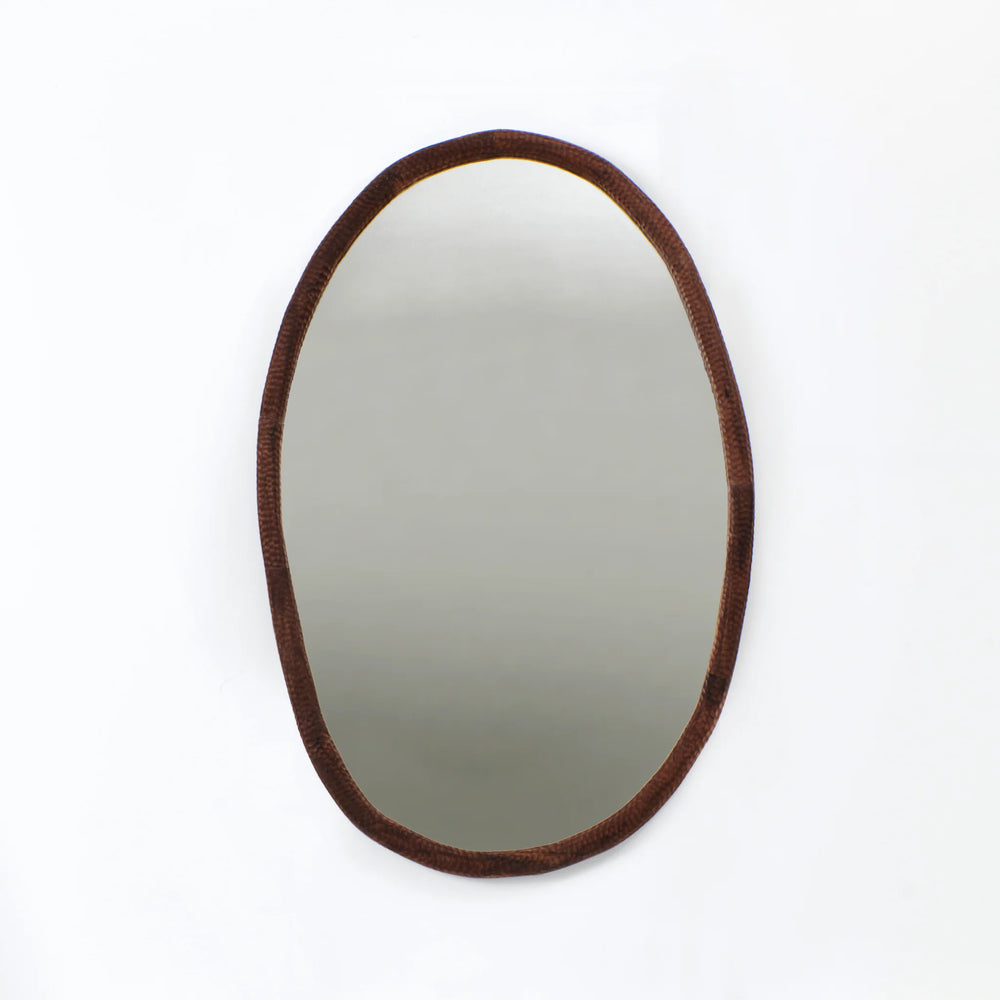 Oval Amarante Mirror