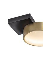 Square in Circle Ceiling Light