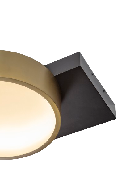 Square in Circle Ceiling Light