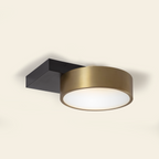 Square in Circle Ceiling Light