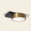 Square in Circle Ceiling Light