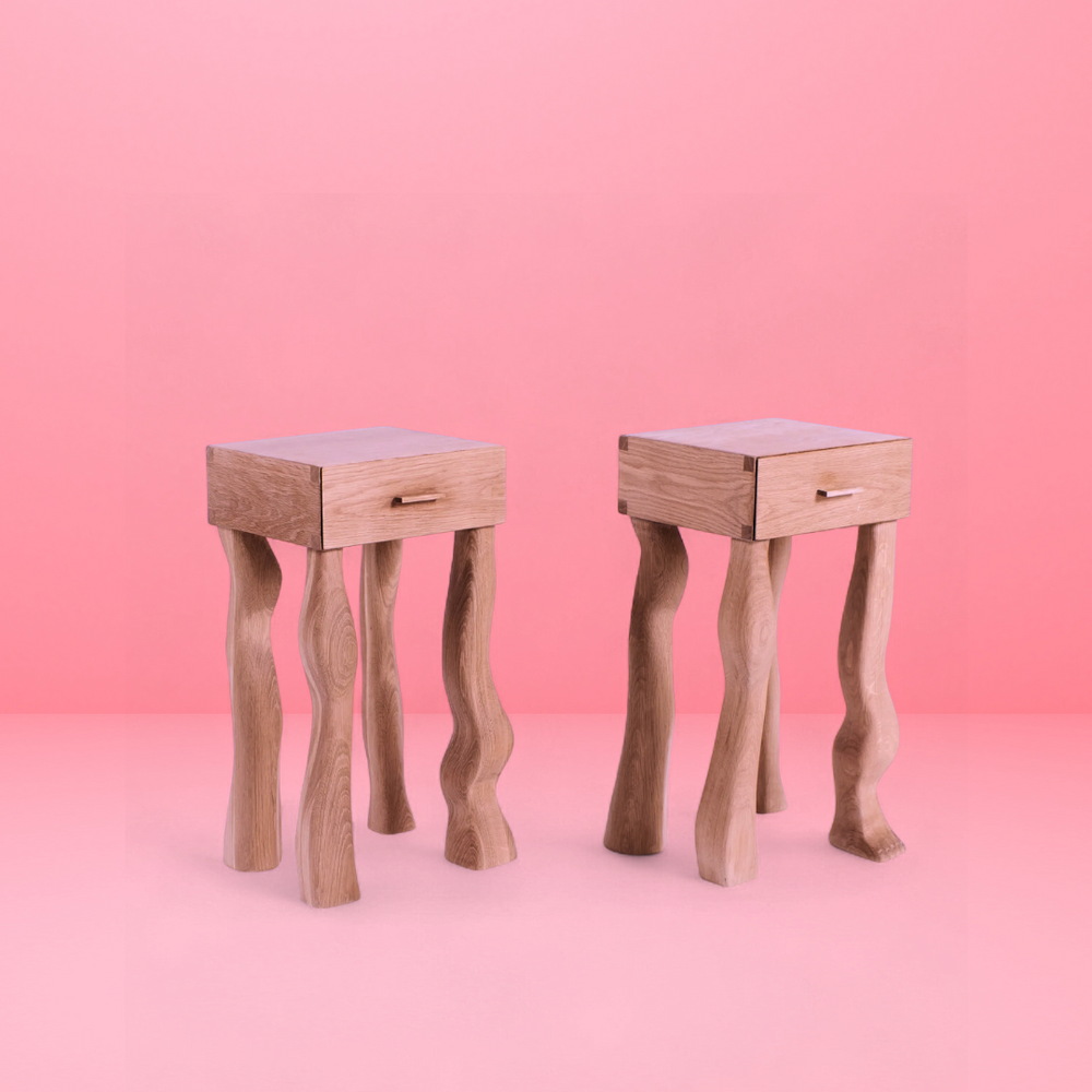 Foot Side Table (Pair)