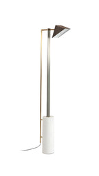 Marble and Wedge Floor Lamp