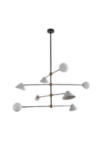 Ball and Shade Pendant Light