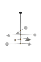 Ball and Shade Pendant Light