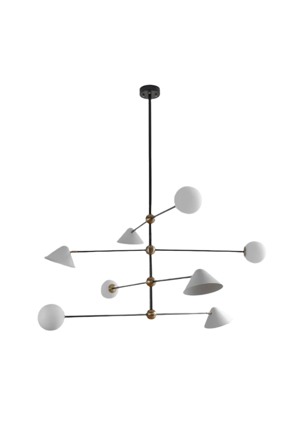 Ball and Shade Pendant Light