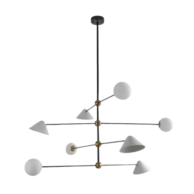 Ball and Shade Pendant Light