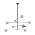 Ball and Shade Pendant Light