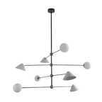 Ball and Shade Pendant Light