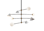 Ball and Shade Pendant Light