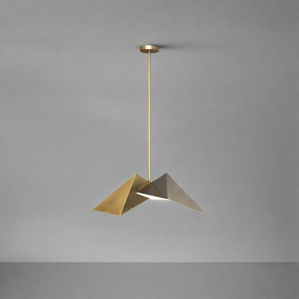 Triangular Prism Pendant Light