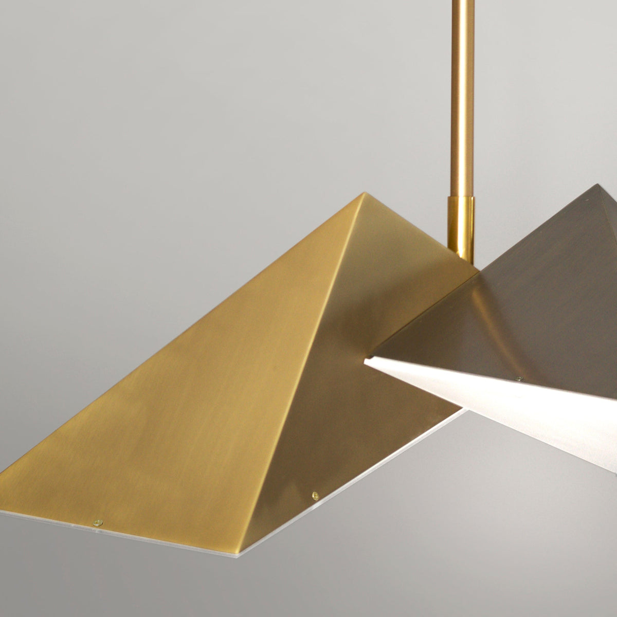 Triangular Prism Pendant Light