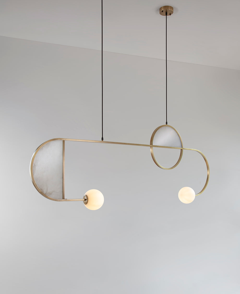 Cutting Edge Pendant Light