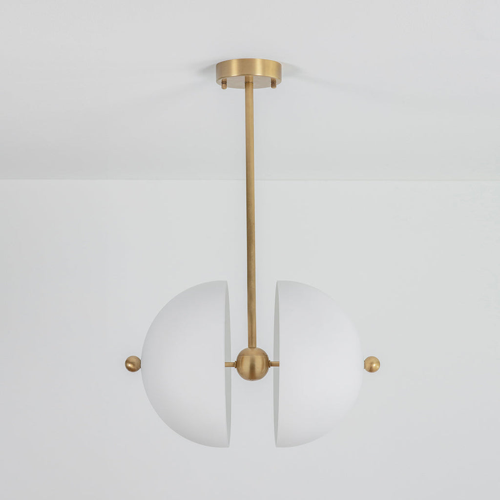Split Circle Pendant Light