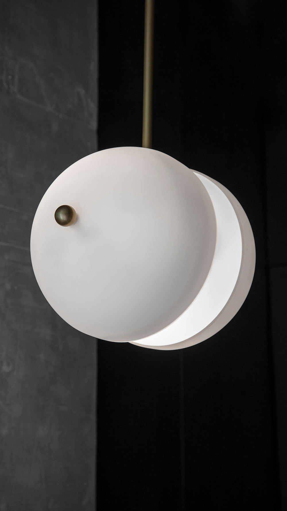 Split Circle Pendant Light