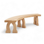 Sintra Curved Bench