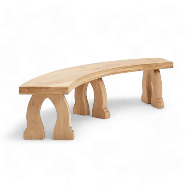 Sintra Curved Bench