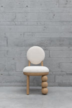 Three Ball Leg Chair