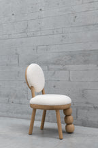 Three Ball Leg Chair