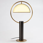 Half in Circle Table Lamp