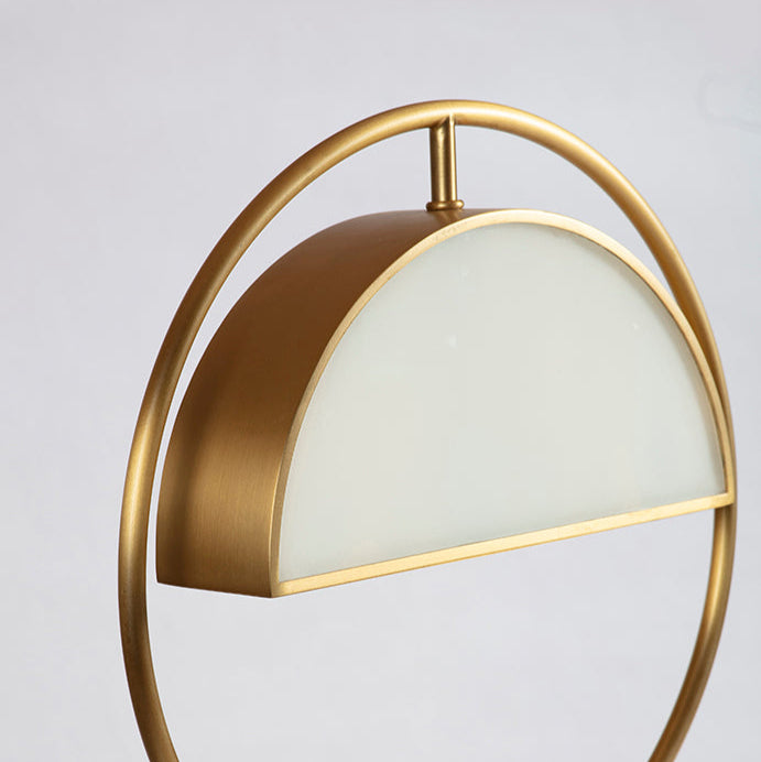 Half in Circle Table Lamp