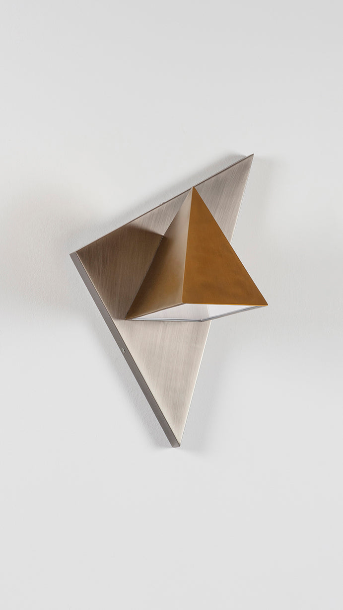 Triangular Prism II Wall Light