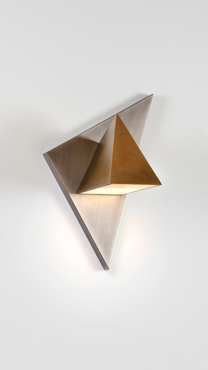 Triangular Prism II Wall Light