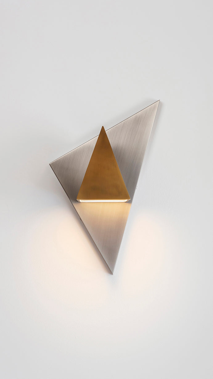 Triangular Prism II Wall Light