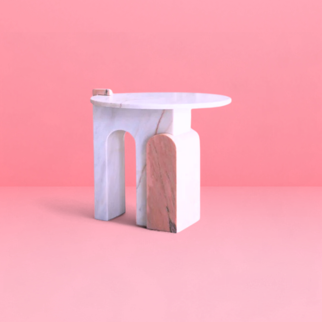 Stone Side Table