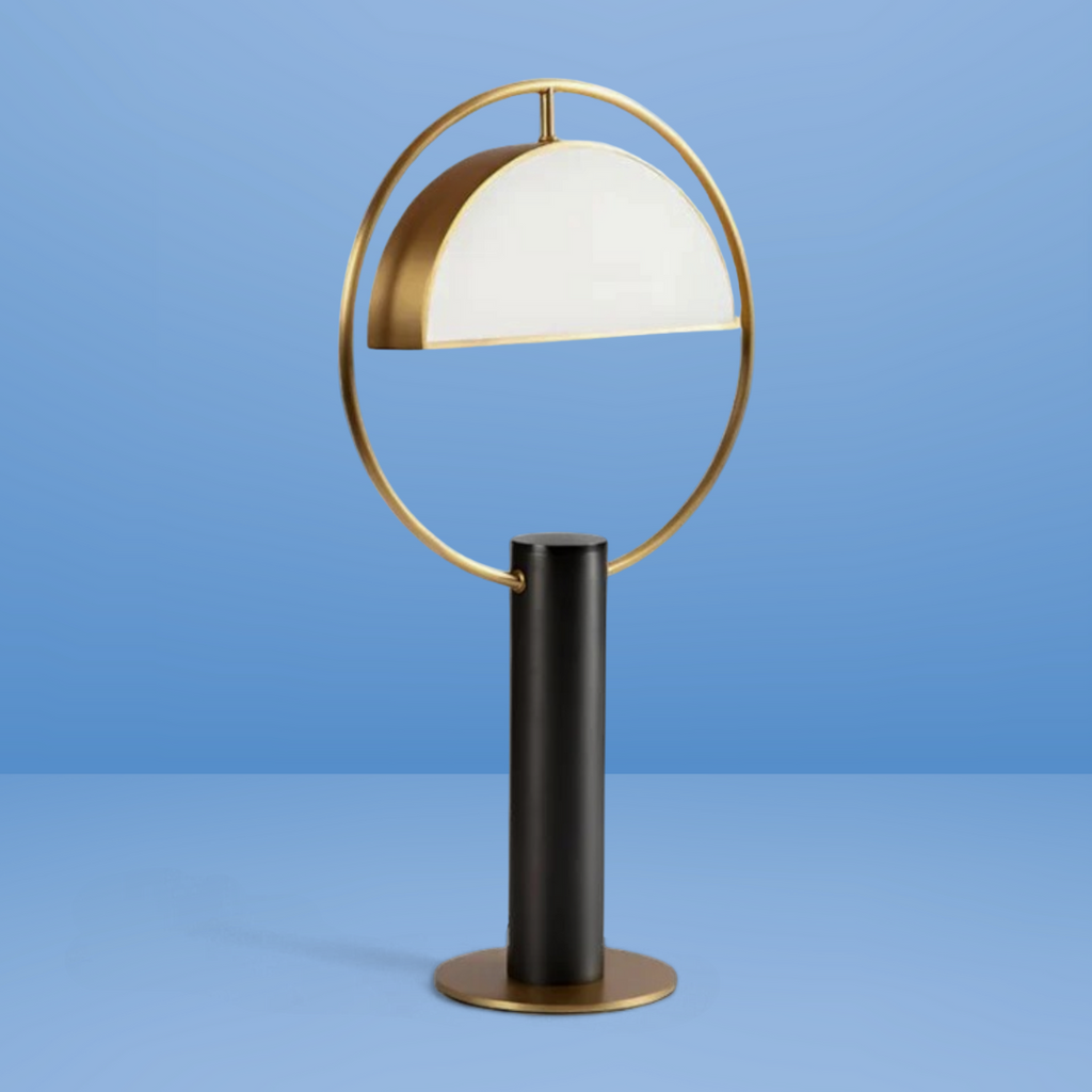 Half in Circle Table Lamp