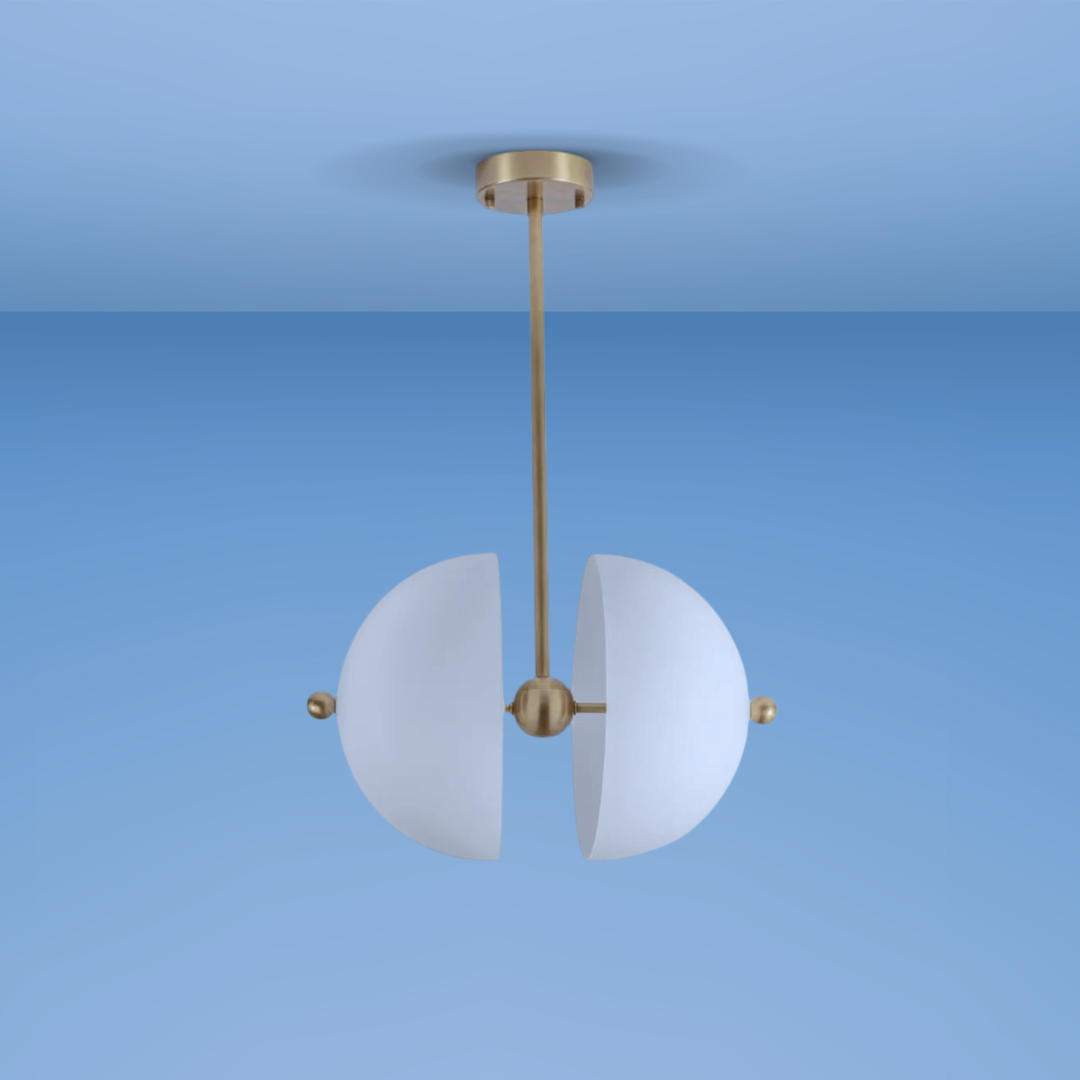 Split Circle Pendant Light
