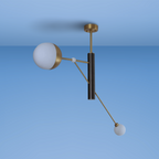 Pole Dance Pendant Light