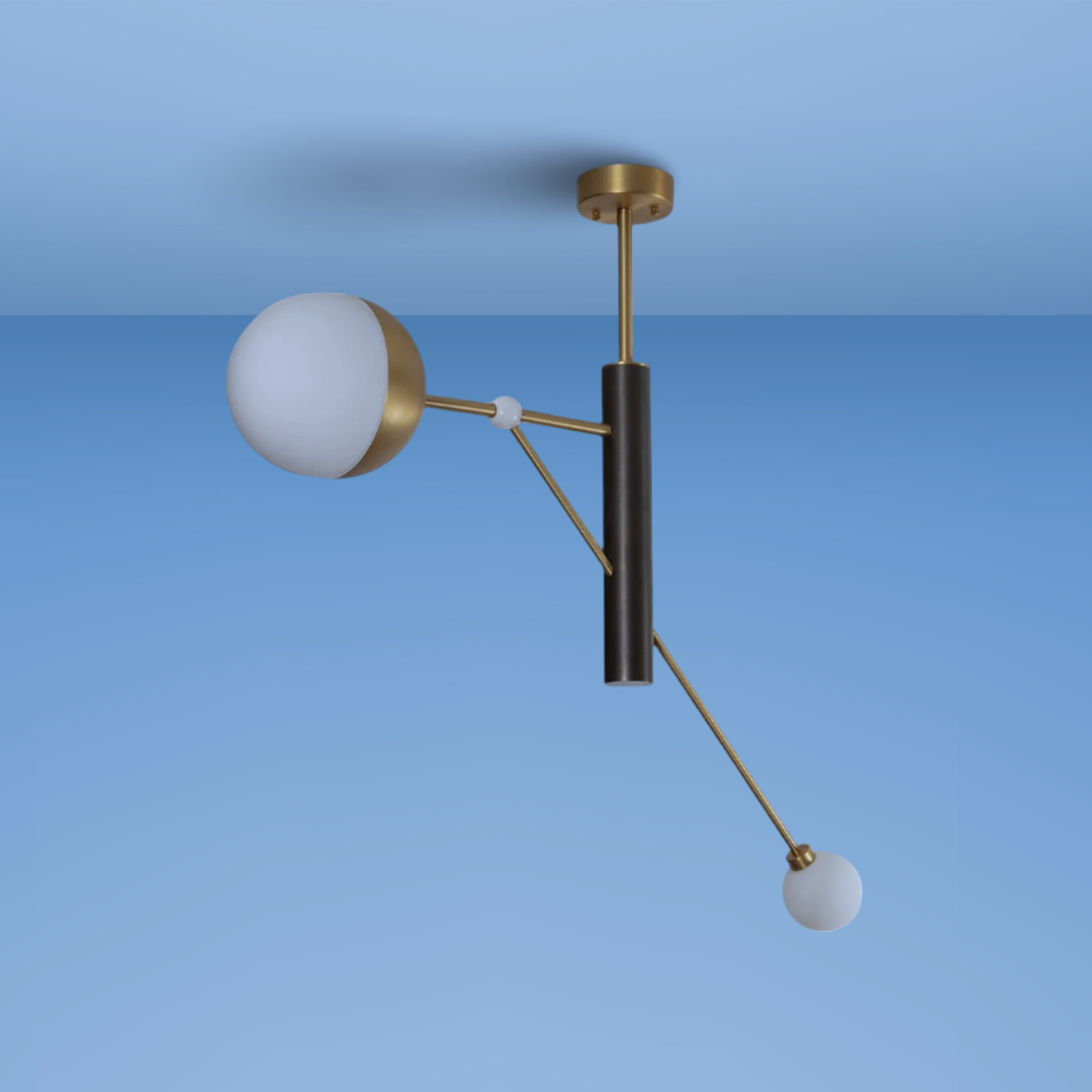 Pole Dance Pendant Light