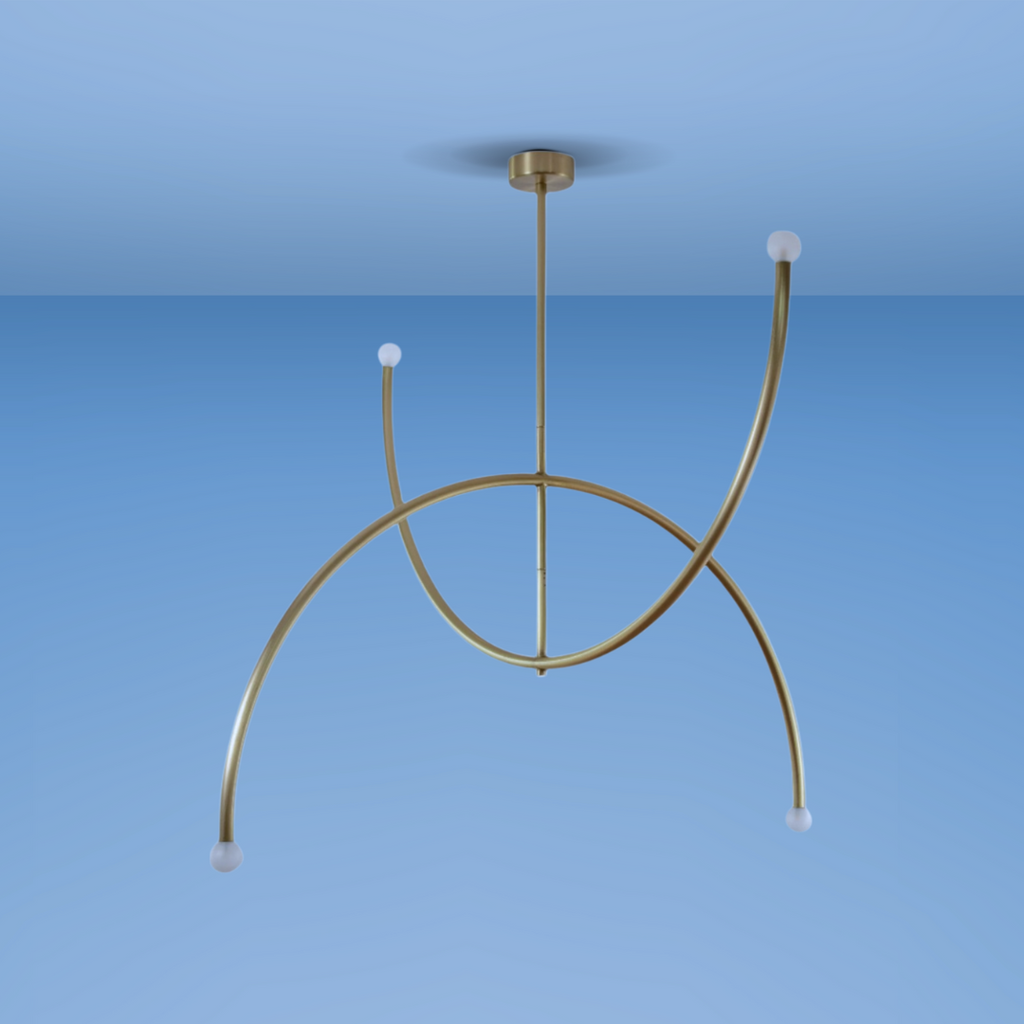 Double Arch Pendant Light