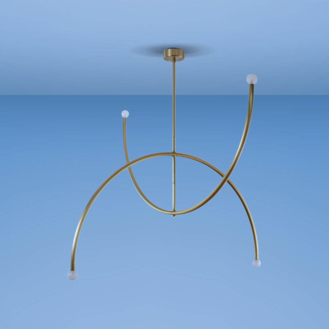 Double Arch Pendant Light