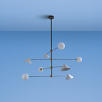 Ball and Shade Pendant Light