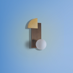 Triangular Prism II Wall Light
