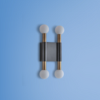 Pole and Circle Wall Light