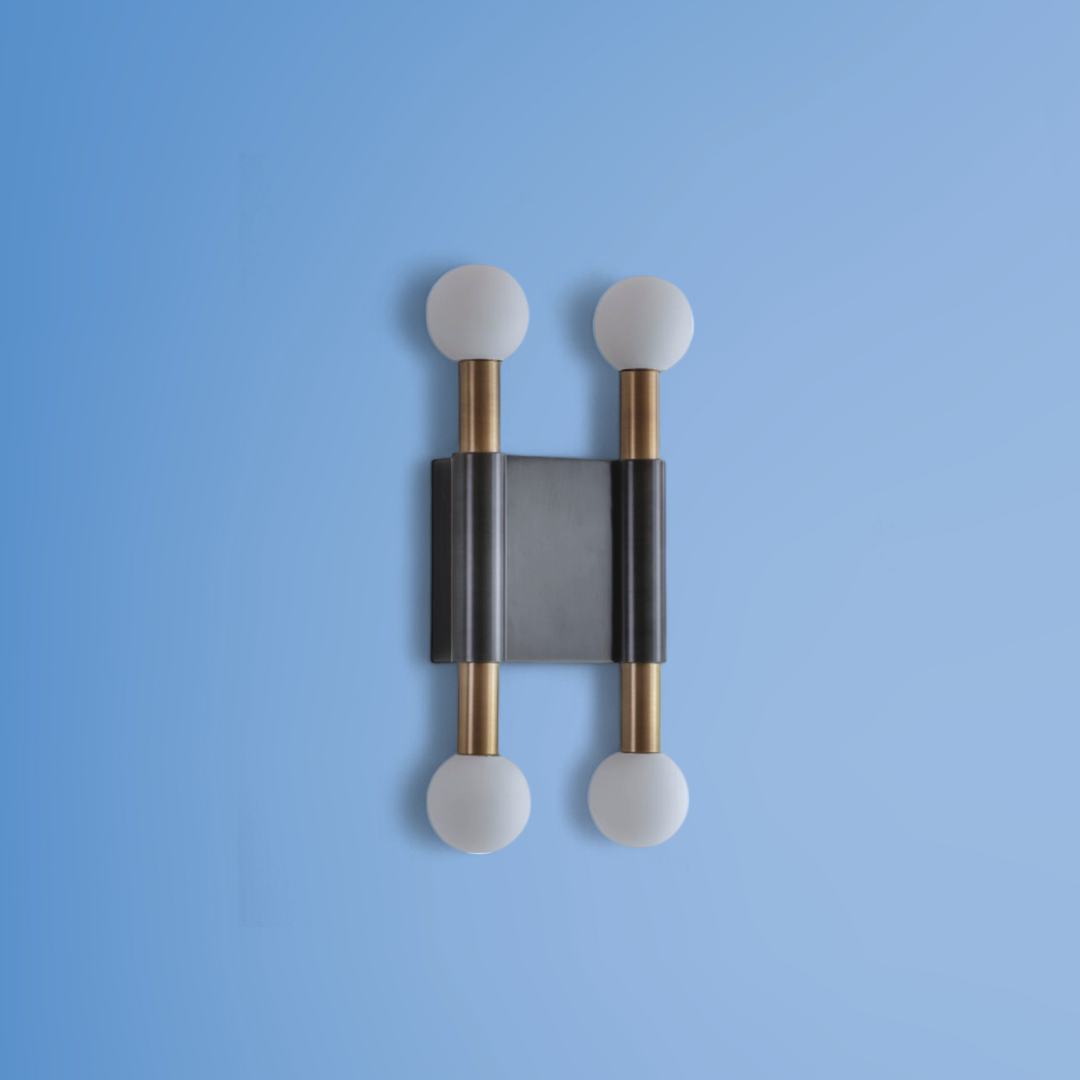 Pole and Circle Wall Light