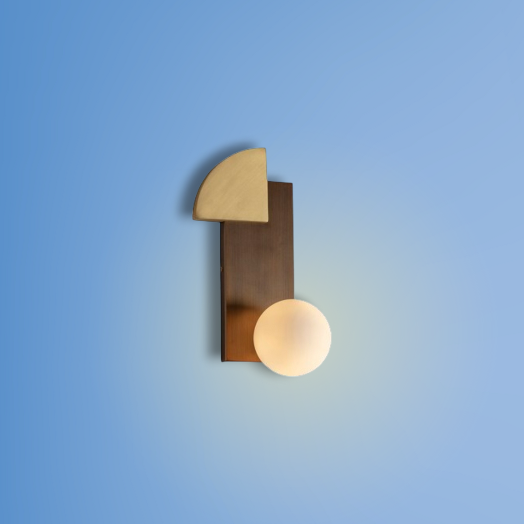 Quadrant and Sphere Wall Light