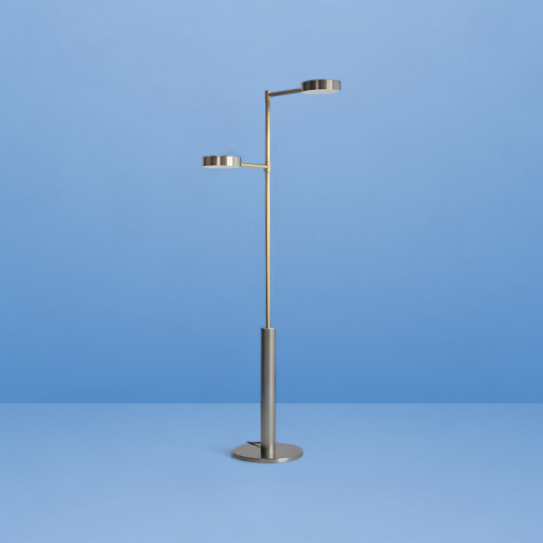 Two Cylinders Floor Lamp