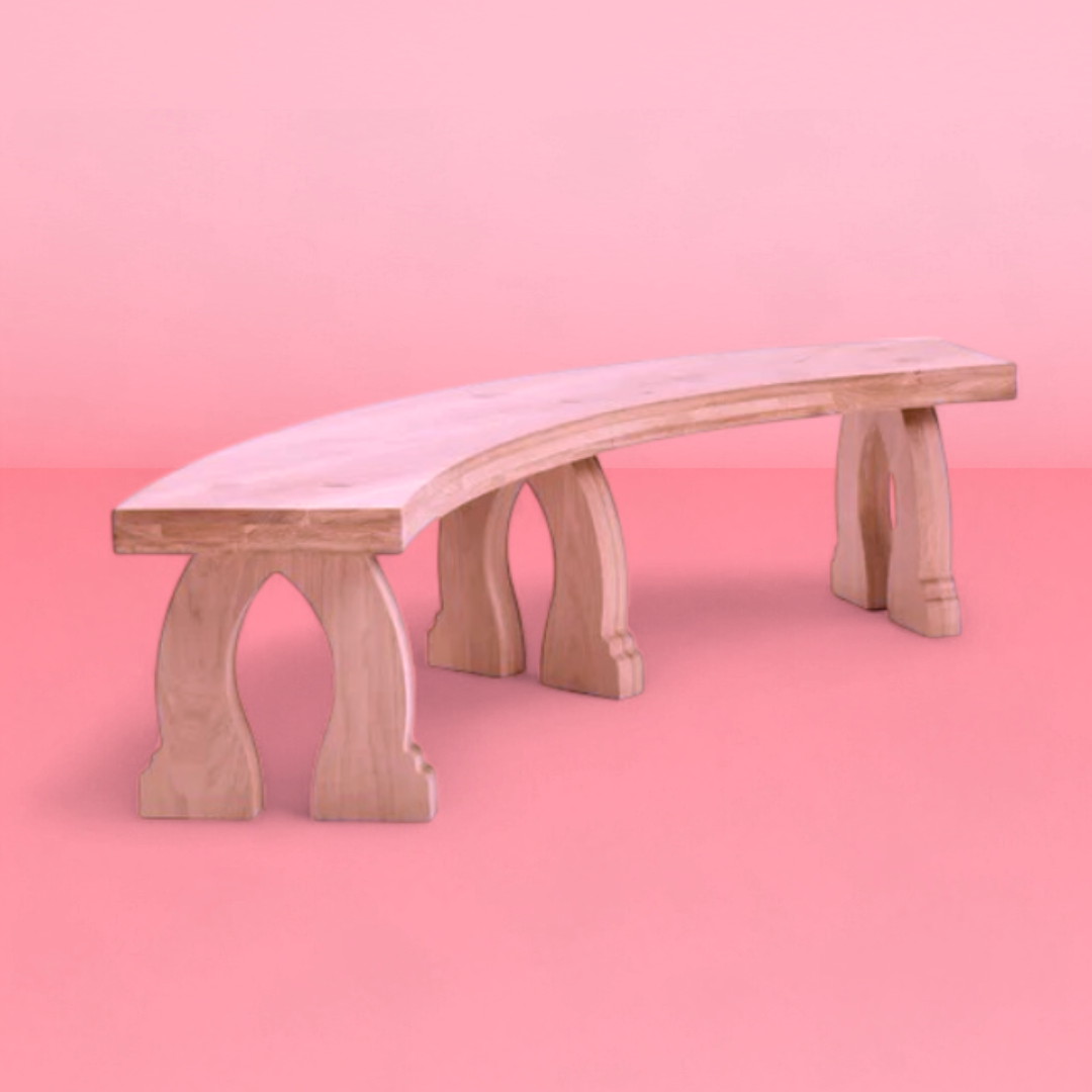 Sintra Curved Bench