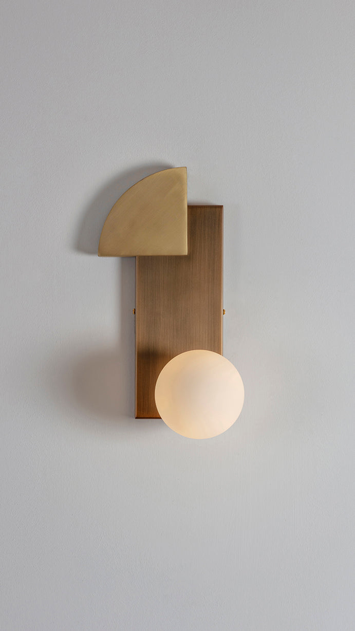 Triangular Prism II Wall Light