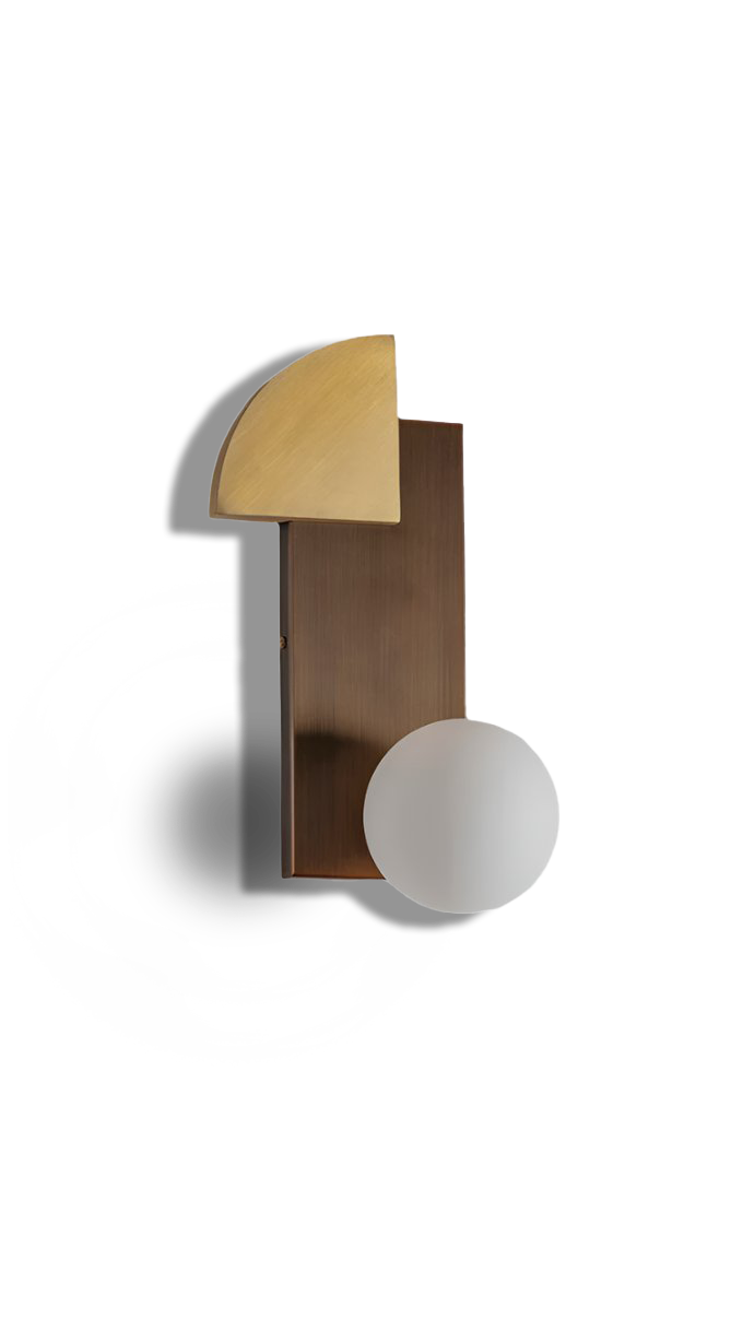 Triangular Prism II Wall Light