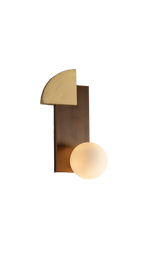 Quadrant and Sphere Wall Light