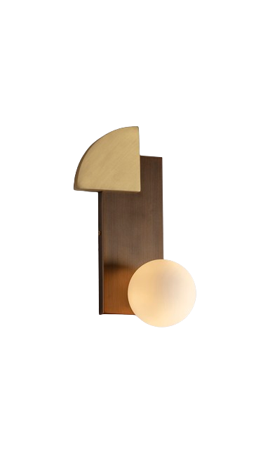Quadrant and Sphere Wall Light