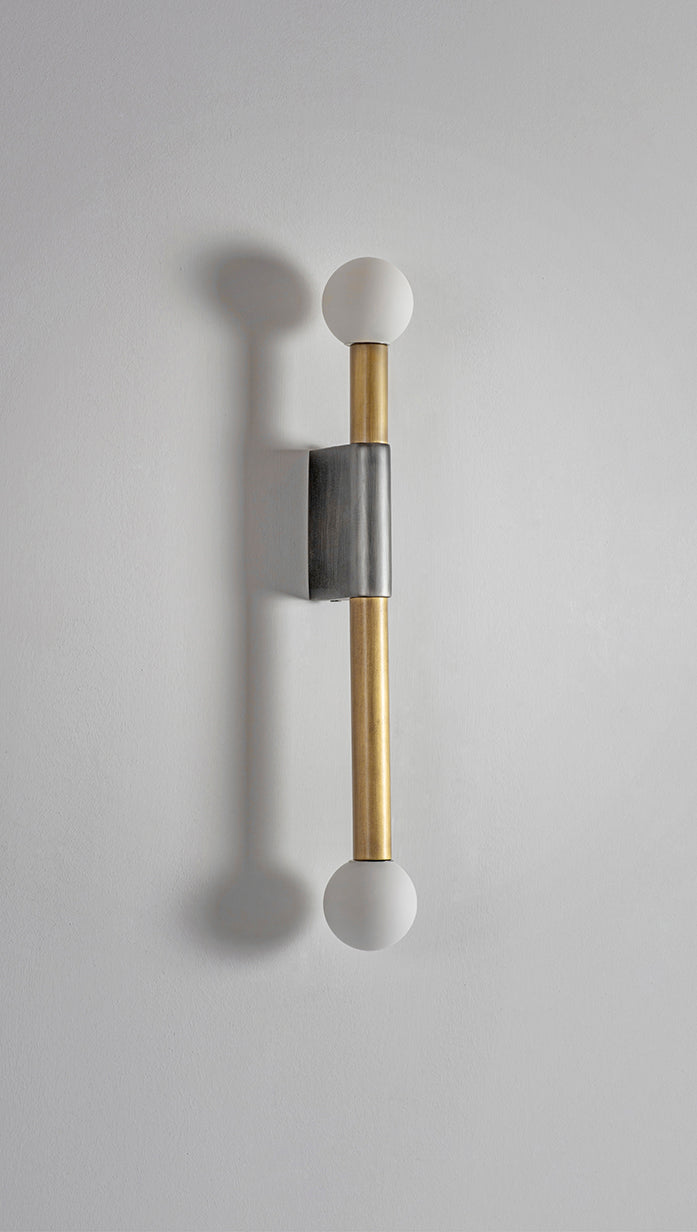 Pole and Circle Wall Light